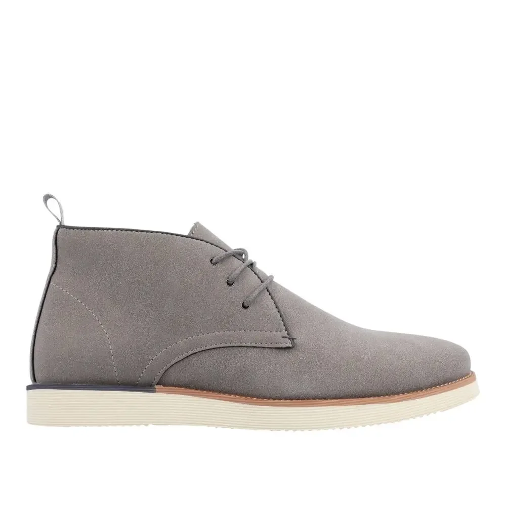 VANCE Jimmy Plain Toe Chukka Boot Grey Mens 12 | MSRP $109.99